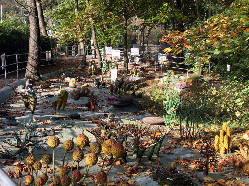 Fossile Wirbellose im Urzeitpark Sebnitz