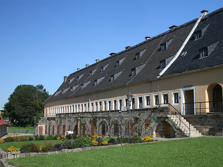 Lange Kaserne auf der Festung Königstein