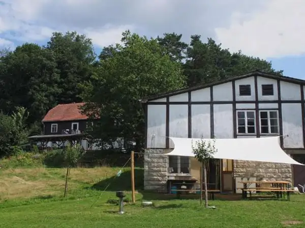 Camping und Herberge auf dem Kulm in Struppen
