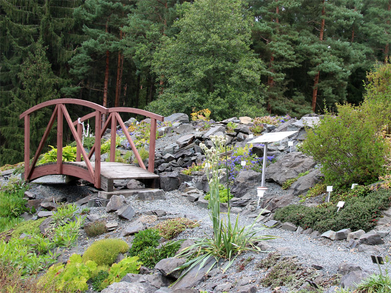 Botanischer Garten in Adorf