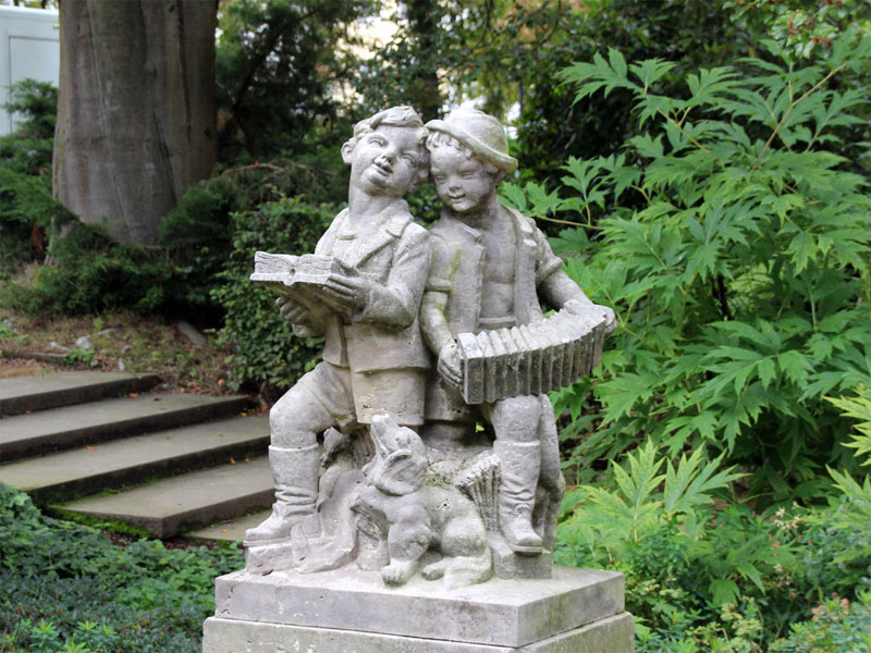 Figur Musikanten im Kurpark