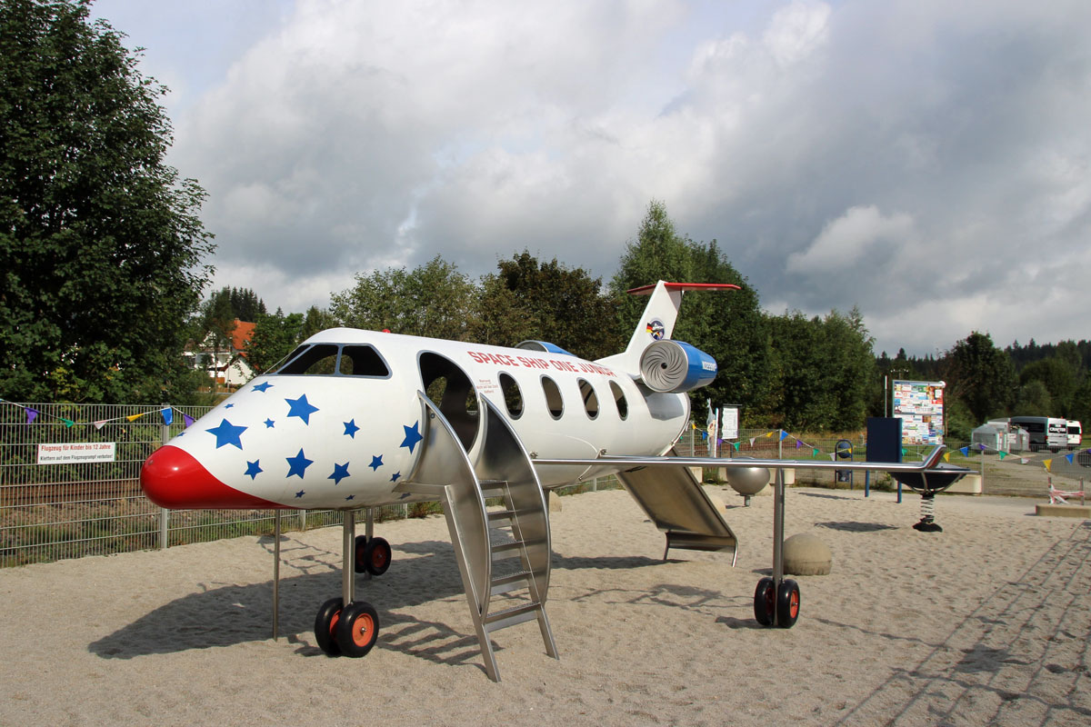 Objekt der Raumfahrtausstellung im Vogtland 