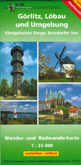 Wanderkarte Görlitz, Löbau und Umgebung