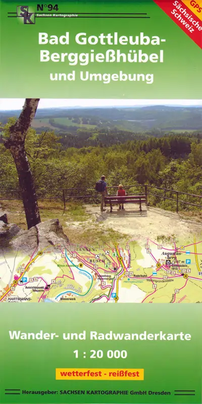 Wanderkarte Bad Gottleuba-Bergießhübel