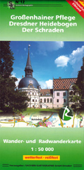 Wanderkarte Großenhainer Pflege, Heidebogen