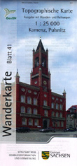 Wanderkarte Kamenz, Pulsnitz