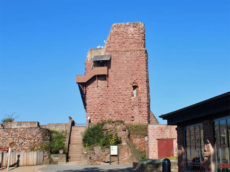 Oberburg der Reichsburg Kyffhausen