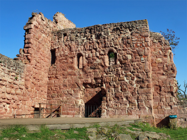 Unterburg der Reichsburg Kyffhäuser