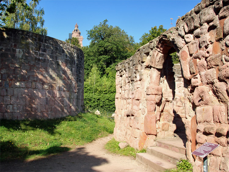 Unterburg der Reichsburg Kyffhäuser