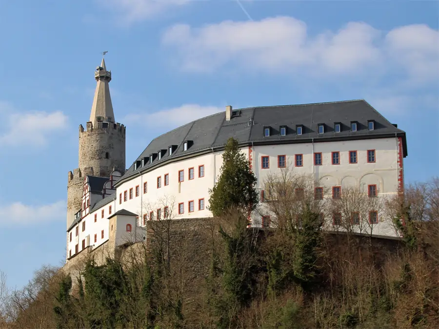 Osterburg bei Weida in Thüringen