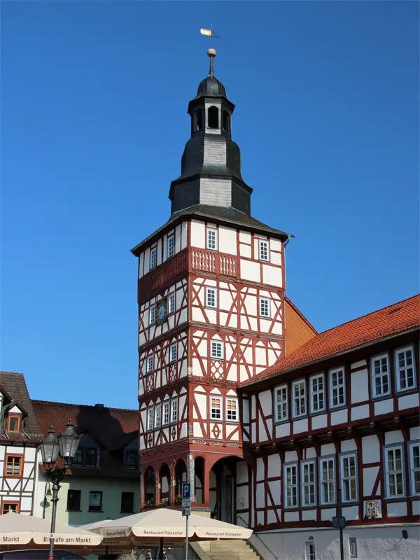 Rathaus von Treffurt / Thüringen
