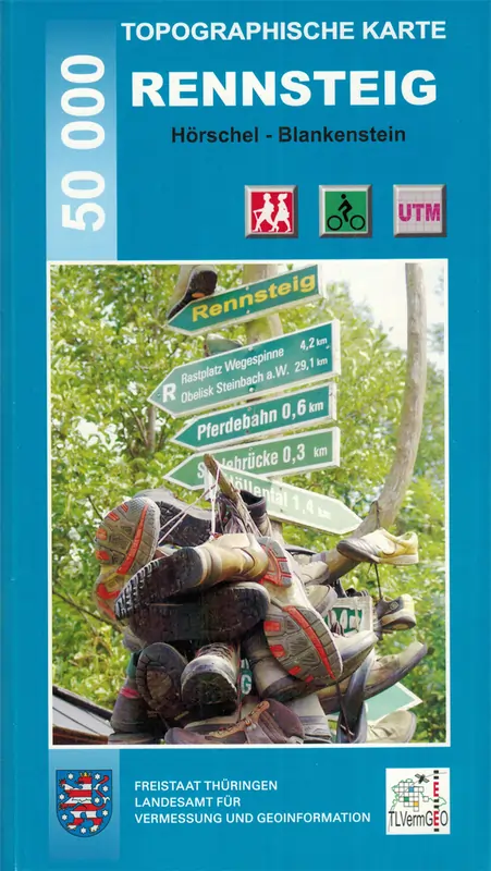 Wanderkarte Rennsteig