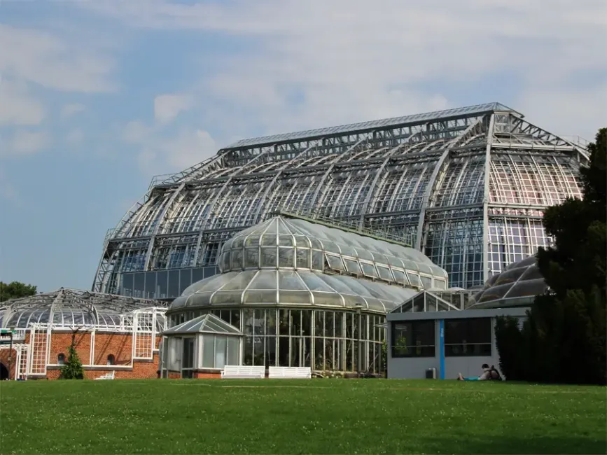 Landschaftspark Britzer Garten in Berlin 