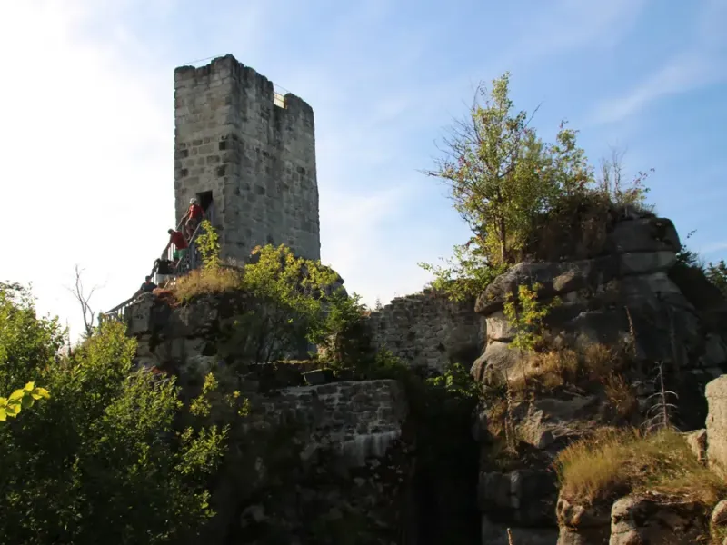 Burgruine Weißenstein in der Oberpfalz