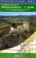 Wanderkarte Pürglitzer Wald - Süd