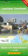 Wanderkarte Lausitzer Seenland