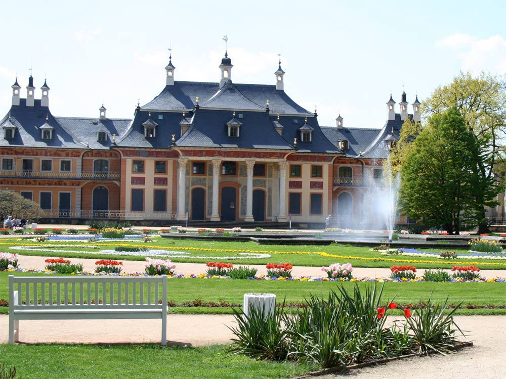 Bergpalais vom Pillnitzer Schloss