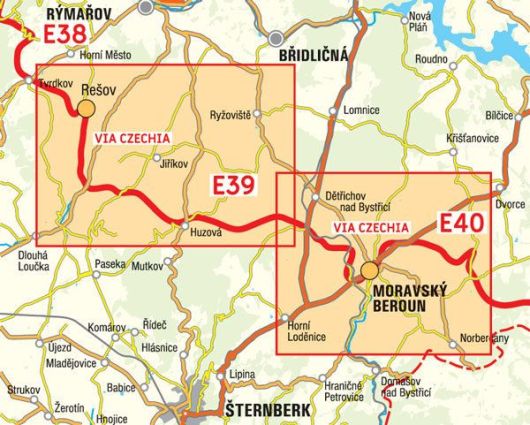 für S23 bis Moravský Beroun