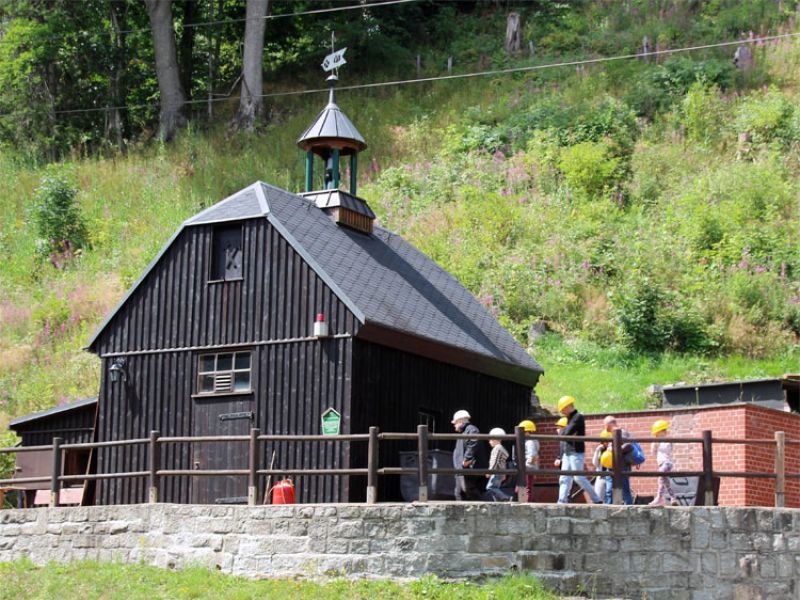 Glöckl Bergwerk in Johanngeorgenstadt im Erzgebirge