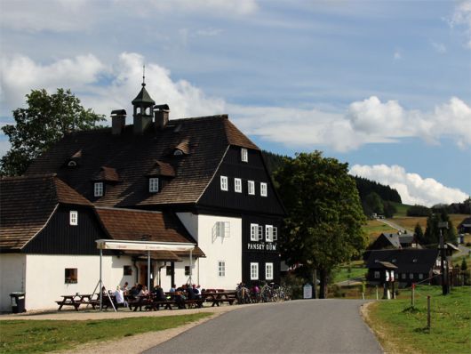 Jizerka - höchste Siedlung im Isergebirge
