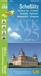 Wanderkarte Schesslitz im Frankenwald