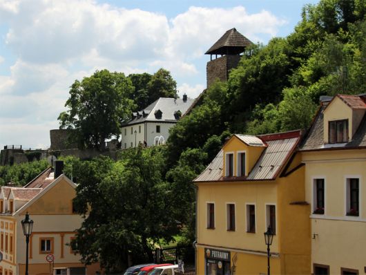 Krupka (Graupen) in Krusne hory východ