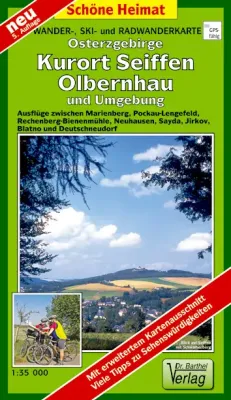 Wanderkarte Kurort Seiffen und Olbernhau