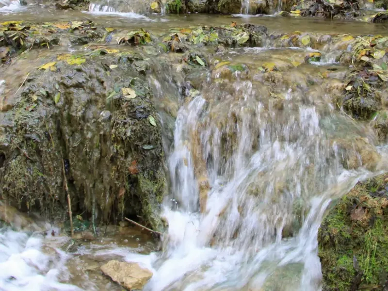 Sinterterrassen der Lillach in der Fränkischen Schweiz