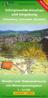 Wanderkarte Schirgiswalde-Kirschau in der Oberlausitz