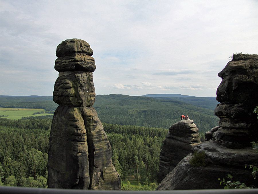Felsnadel Barbarine am Pfaffenstein