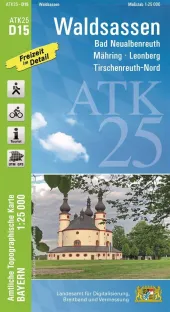 Wanderkarte Waldsassen in der Oberpfalz