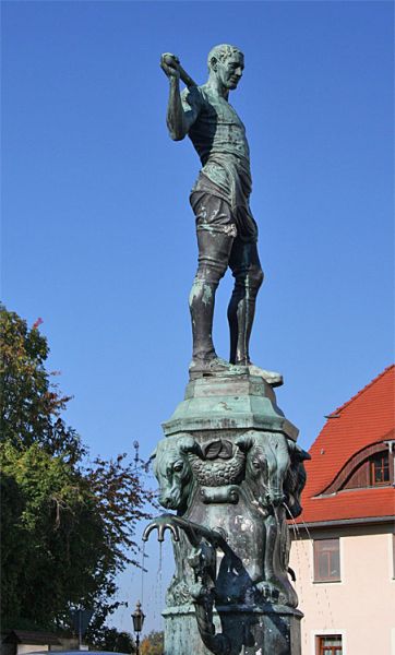 Fleischerbrunnen in Dohna