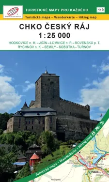   Wanderkarte Böhmisches Paradies Český ráj