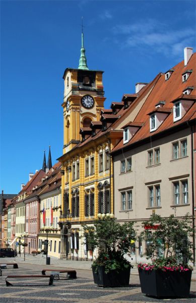 Čheb (Eger) in der westböhmischen Bäderregion