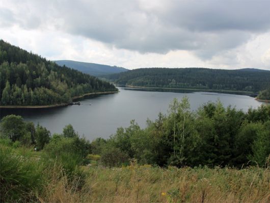 Talsperre Eibenstock im Westerzgebirge