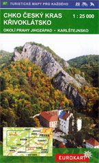 Wanderkarte Böhmischer Karst Český kras