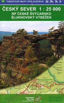 Wanderkarte Böhmische Schweiz 