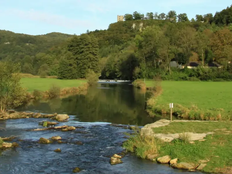 Wiesent- Hauptfluss in der Fränkischen Schweiz