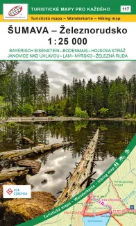 Wanderkarte Böhmerwald Nord