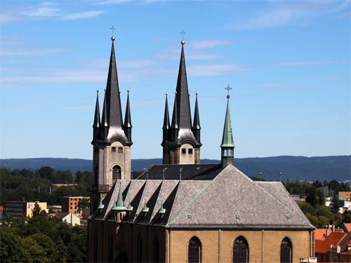 Cheb (Eger) in Westböhmen