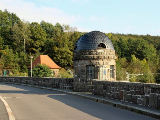 Talsperre Malter im Osterzgebirge