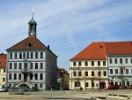 Markt mit Rathaus von Bischofswerda