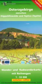 Wanderkarte Osterzgebirge