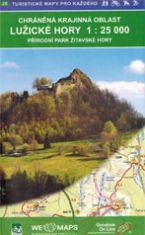 Wanderkarte Lausitzer Gebirge / Lužické hory