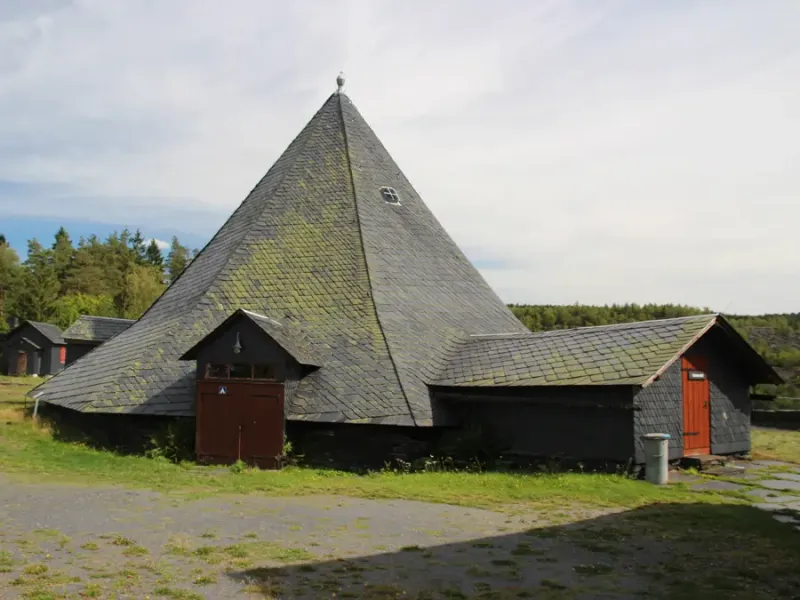 Gebäude im Schieferpark Lehesten