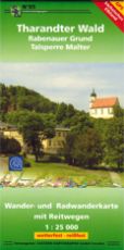 Wanderkarte Tharandter Wald