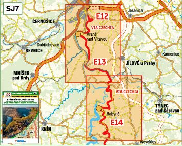 für E12-14 bis Rabyně – Blažim