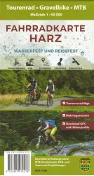 Fahrradkarte Harz vom Schmidt-Buch-Verlag