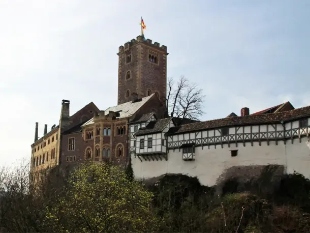 Wartburg bei Eisenach in Thüringen