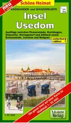 Wanderkarte Insel Usedom vom Verlag Barthel